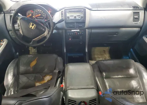 2006 Honda Pilot Ex from USA, damaged, VIN 5FNYF185X6B003702